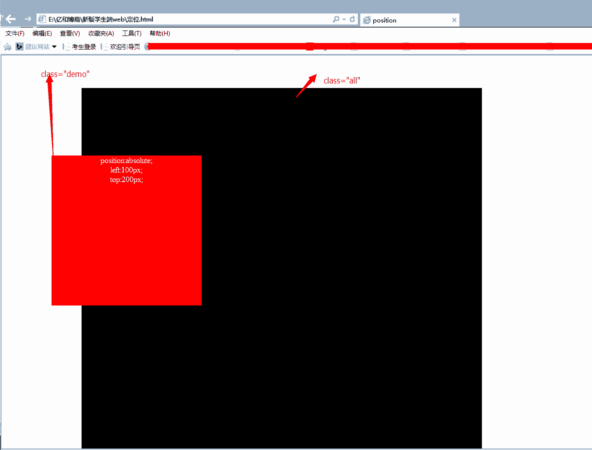 CSS 定位之position全面了解1