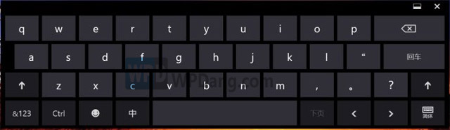 在Windows 8系统中寻找虚拟触摸键盘隐藏的那个彩蛋1
