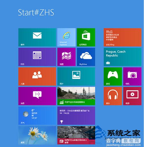 Win8开机进入开始屏幕界面显示Start#ZHS奇怪现象解释1