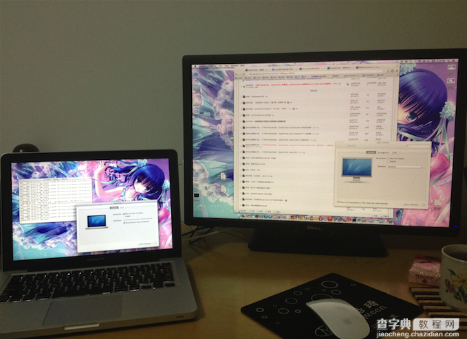 苹果Mac外接显示器的显示模式及设置教程详解1