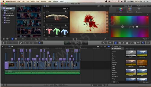 Mac版Final Cut Pro x使用技巧及视频教程2