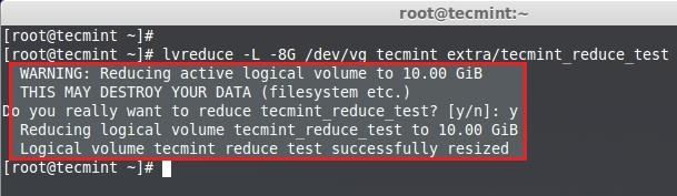 在Linux如何扩增卷组、逻辑卷以及缩减逻辑卷LVM的过程18