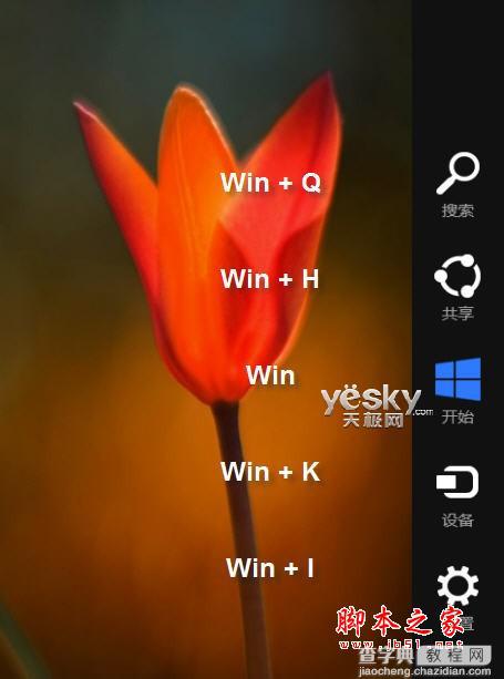 没有触屏如何使用键盘玩转Win8新界面12