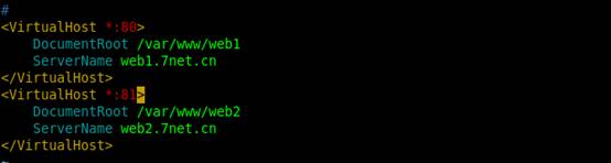 Centos中基于IP,域名,端口的虚拟主机搭建图文教程27