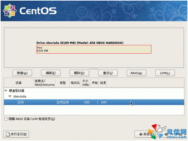 centos系统三套硬盘分区方案[图文设置版]3