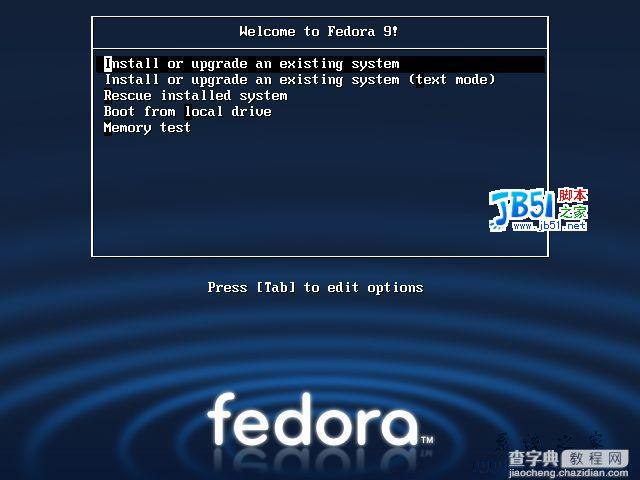 Fedora 9.0 详细安装图解1