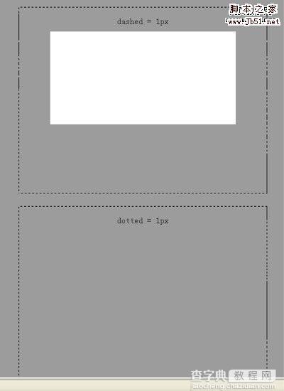 CSS dashed和dotted的区别3