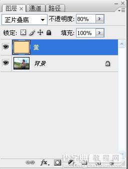 Photoshop 简单的艺术傍晚黄昏色调5