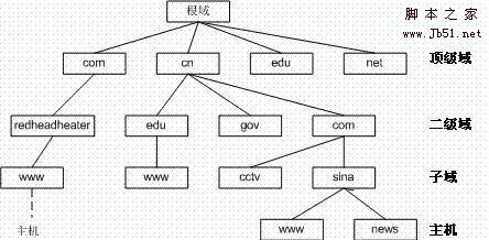 centos5.3 搭建DNS多域名解析服务器的教程1