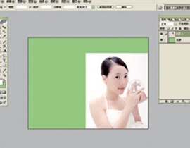 photoshop 给美女加上彩妆及头饰4