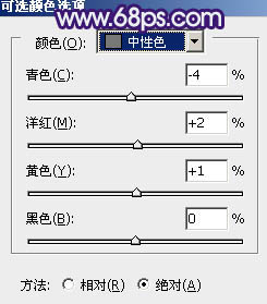 Photoshop将树林人物图片增加上古典暗调蓝红色19