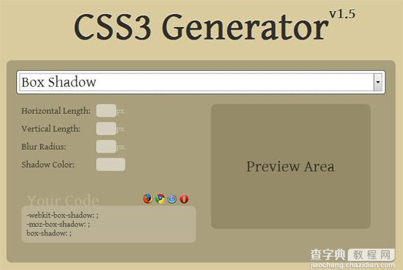 收集的22款给力的HTML5和CSS3帮助工具3