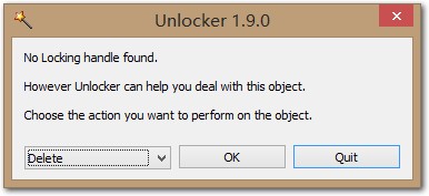 删除Windows系统中0字节文件的神器Unlocker介绍4