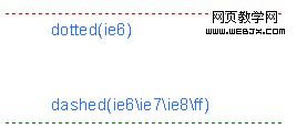 css 网页虚线制作方法剖析3