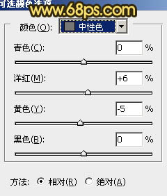 Photoshop将树林写真人物图片调制出柔美的红褐色效果14