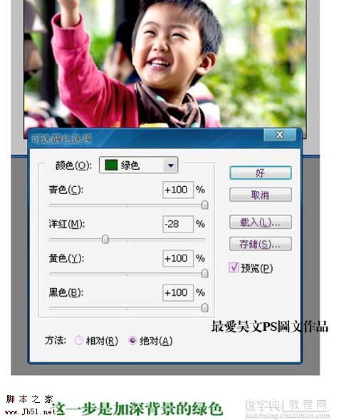 Photoshop 修复偏暗及偏绿的人物图片8