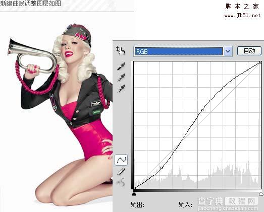 Photoshop 欧美流行的蓝红色人物照片8