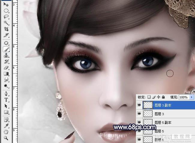 Photoshop 水墨风格转手绘效果16