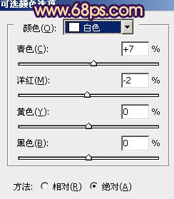 Photoshop为树林人物图片调制出灿烂的青黄阳光色效果29