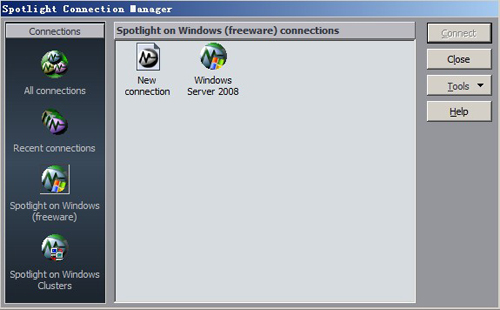 用Spotlight实时监控Windows Server 20081
