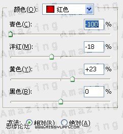 PS将绿色的外景人物图片变成古典橙褐色13