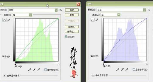 photoshop 给人物脸部润色及加上漂亮的饰物4