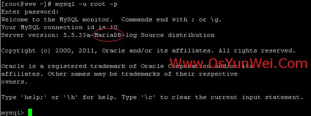 Linux下编译安装配置MariaDB数据库的方法2
