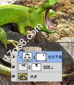 photoshop将蜥蜴与河马合制成一种动物的效果8