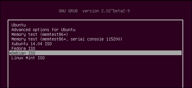 直接从硬盘启动Linux ISO镜像的图文教程1