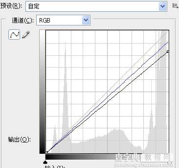 Photoshop 雨中的思念女孩5