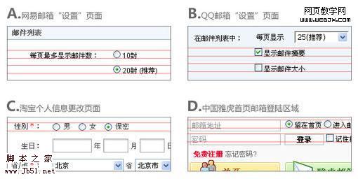 表单元素与提示文字无法对齐的问题2