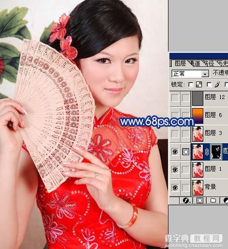 Photoshop 古装人物照片综合美化4