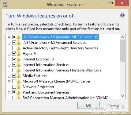 Win8 下.NET Framework 3.5离线安装包无法直接安装2