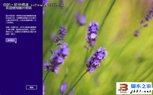 Win8系统登录也个性 教你创建图片密码4