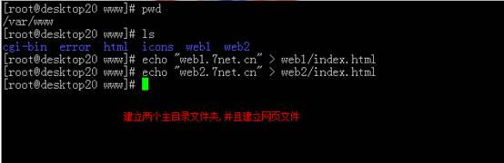 Centos中基于IP,域名,端口的虚拟主机搭建图文教程8