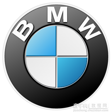 CSS3 绘制BMW logo实的现代码1