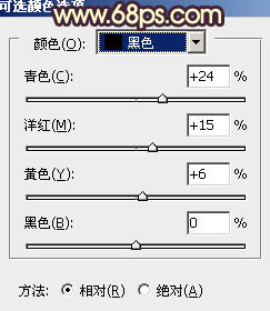 Photoshop将竹林婚片打造出柔和的黄褐色效果27