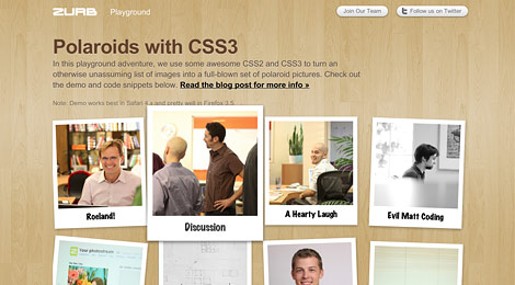 45个非常奇妙的CSS3 特性应用示例19