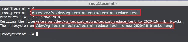 在Linux如何扩增卷组、逻辑卷以及缩减逻辑卷LVM的过程21