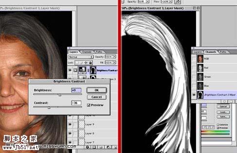 photoshop 另类美容大法让人物瞬间变老18