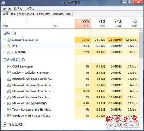 体验Win8任务管理器三不同7