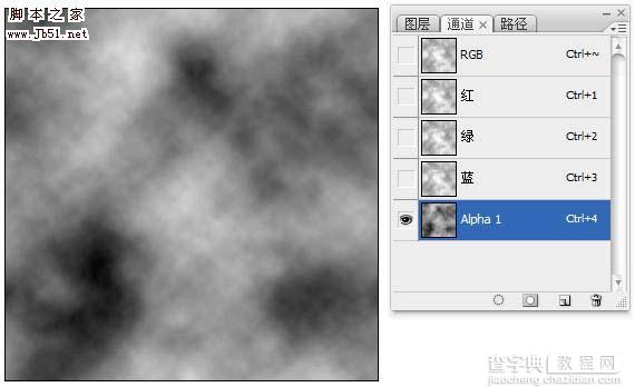 Photoshop 滤镜制作脱落的墙壁效果3