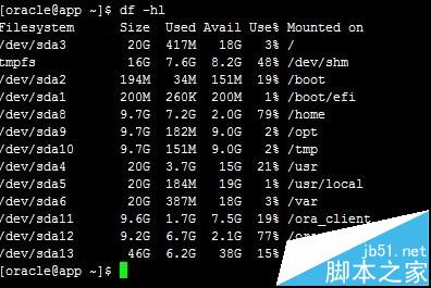 linux/aix怎么用命令查看某个目录下子目录占用空间的大小?2