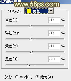 Photoshop将草地情侣图片制作出复古的淡黄色5