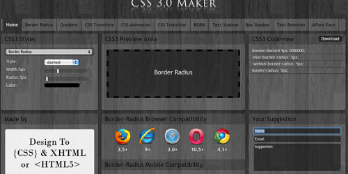 利用CSS3参考手册和CSS3代码生成工具加速来学习网页制14