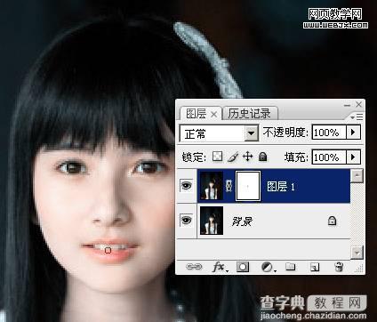 Photoshop 打造漂亮美女糖水肤色技巧大全7