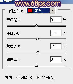 Photoshop为树林人物图片调制出灿烂的青黄阳光色效果8