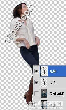 photoshop将美女图片打造出卡通漫画小说效果5