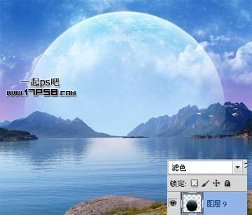 photoshop合成柔和的梦幻星云场景效果17