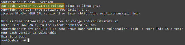 Linux系统下如何检测并修复bash中的破壳漏洞​​2